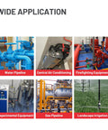 Wide applications of Two Pack Heavy Duty Gate Valve One Half Inch NPT Stainless Steel Female To Female Thread Rotary Valve in various systems