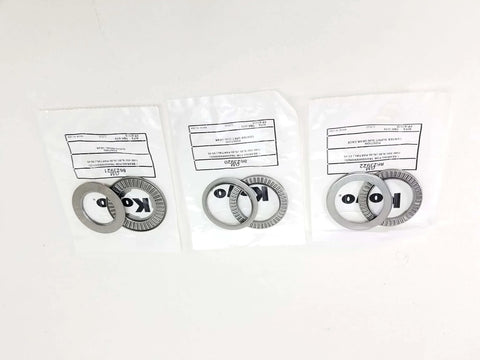 Koyo Thrust Bearing Kit For TH400 And 4L80E Transmissions 65 And Up Includes bearings and components in packaging