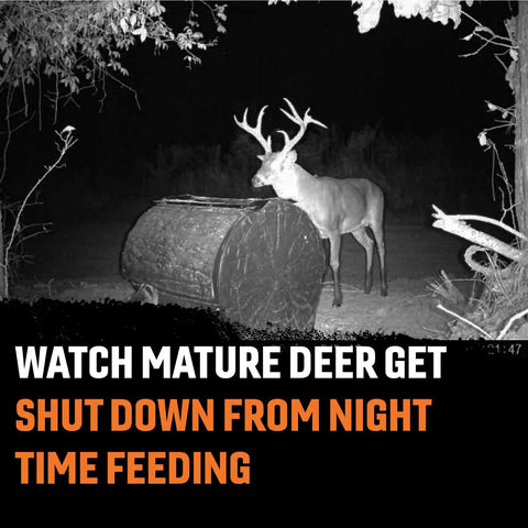 Tectonic Deadfall Daytime Feeder Digital Deer Dispenser American Made 350 Pound Capacity Heavy Duty Outdoor Hunting Gear Smart Auto Timer for Wild Animals Rustic Backyard Wildlife Attraction System