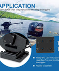 Tab Lock Quick Mount Base for Downriggers No Fuss Easy Install Fits Cannon Small Body Manual Mini Mag and Mini Mag Downriggers