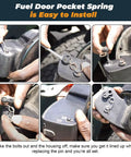 Toyota Tundra Fuel Door Spring Replacement Stainless Steel Gas Door Spring installation process steps
