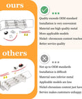 Comparison of dryer heating element kits with 279816 thermostat and wire pack, highlighting quality and material differences.