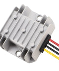 Adjustable Voltage Regulator DC to DC Buck Converter 8 to 35V Input 3 to 24V Output 5A IP68 Waterproof Rugged Aluminum Case