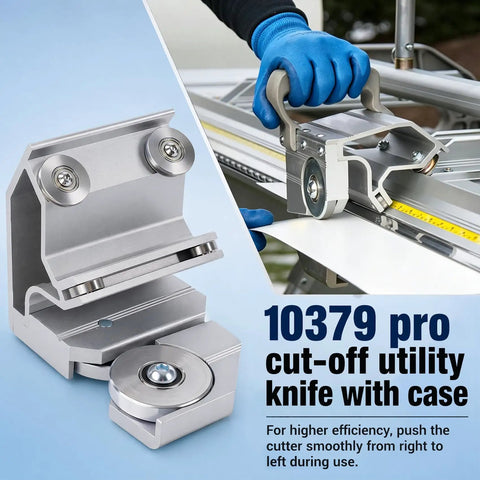 Pro Cut-Off With Case For Heavy-Duty Sheet Metal And Vinyl Cutting, Metal Brake Cutter Compatible With Pro 14 HD, MX Series, And MAX-I-MUM XL Brakes, Fast Clean Cuts To Boost Onsite Productivity For Coil Stock, aluminum cutter