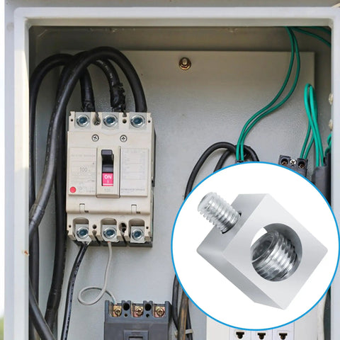 Heavy Duty 250 MCM Aluminum Ground Lug Kit For Electrical Connections With Neutral Lugs in circuit breaker panel
