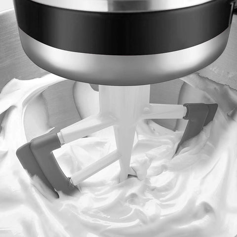 Game-Changing Flex Edge Beater for Tilt-Head Stand Mixers With Silicone Edge And Die-Cast Aluminum Body Fits 4.5-5 Quart Bowls