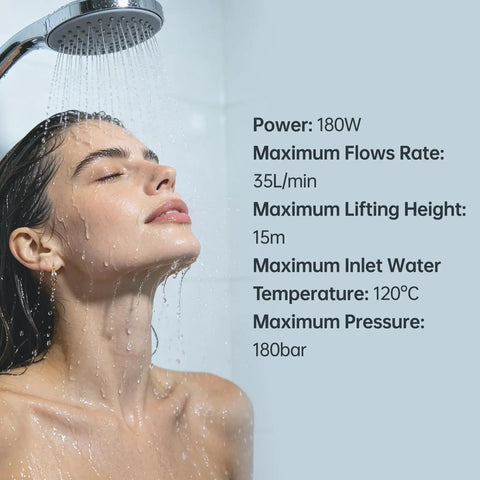 Smooth Operator Hot Water Recirculating Pump Featuring Intelligent Auto Shutoff Sensor Valve That Triggers Instant Warm Faucet Flow And Seriously Slashes Down Those Bummer Cold Waiting Periods in action with flowing water.