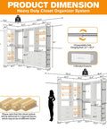 Max Out Your Closet Space With This Expandable L Shaped Corner Closet System For Walk In Closets Three Piece Modular Organizer