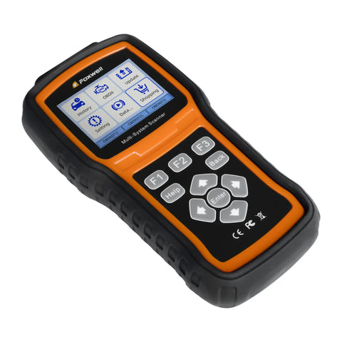 Handheld Porsche All Systems Diagnostic Tool With Bidirectional Capabilities And Maintenance Service OBD2 Scanner on white background.