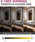 Outdoor 16.4 Ft IP67 Waterproof 24V Neutral White 4000K LED Strip Light High Density 600 LEDs Tape for bathroom mirror
