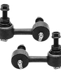 Front Ball Joints and Sway Bar End Links Kit for 2006-2011 Honda Civic and Acura CSX, heavy-duty black steel suspension parts set
