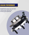 Front Wheel Bearing Hub Assembly Direct Fit For Infiniti QX56 2004 2007 And Nissan Armada 2004 2007 Close-up with ABS