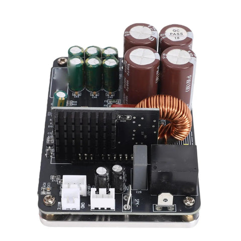 Powerful Class D Mono Amplifier Board Cranks 700W At 4 Ohm And 380W At 8 Ohm Dual Power Supply Thermal Protection High Fidelity Hi Fi Audio Amplifier Module For Home Audio And Industrial Use, front view