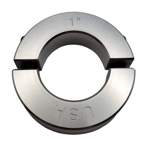 Two Piece Shaft Collar Set 1 Inch Bore Clamp Split Aluminum 2024 Aluminum Alloy 2 Pack Ideal For CNC Machines Spindles And Motors Easy Mount