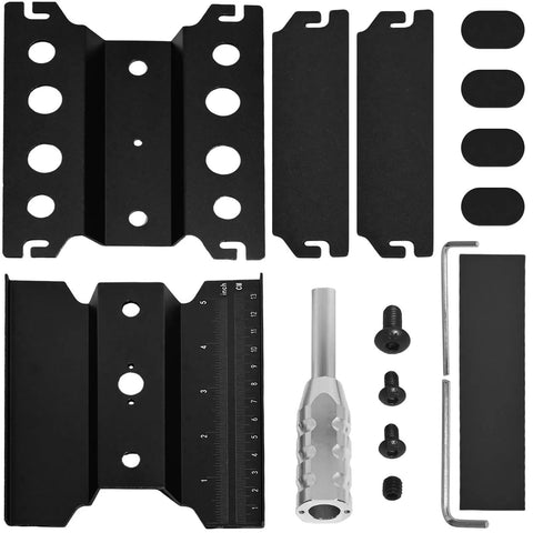 Universal RC Car Stand With Liftable Lower Adjustment And 360 Degree Rotatable Head components and assembly parts