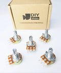 10K Ohm Potentiometer Kit For Arduino ESP32 ESP8266 Raspberry Pi 5 Pieces With Easy Tutorials For 5V And 3.3V Microcontrollers