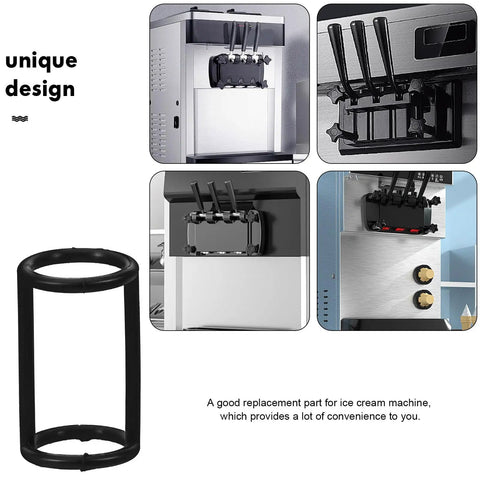 Replacement I Shaped Silicone Sealing Ring for Ice Cream Machine and Soft Serve Maker with installation examples