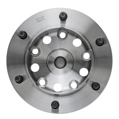 2 Front Wheel Bearing and Hub Assembly 6-Lug for Ford Transit 250 2015, Transit 350 2015-2017, and Transit 350 HD 2015-2018 with Dual Rear Wheels - front view of hub assembly