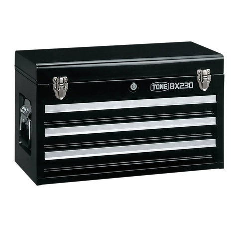 TSX950BK 86-Piece Tool Set With 3/8 Drive And 1/2 Drive, Matte Black Case, auto and industrial repair kit storage box