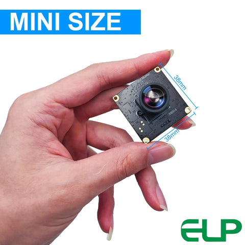Person holding High Speed Wide Angle Global Shutter USB Camera Module For Computer 1080P 2MP 1920x1200 90fps UVC Web Cam Board With 120 Degree No Distortion AR0234 Lens
