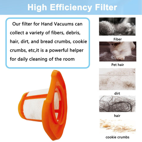 Go To Filter Accessories For Handheld Vacuum Cleaners That Fit HHVK320J HHVK320J10 HHVK320JZ01 HHVK515J HHVK515JP