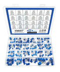 High Voltage Ceramic Disc Capacitor Kit, 1KV DIP, 240 Pieces, 24 Values From 10pF To 100nF, in organized storage box