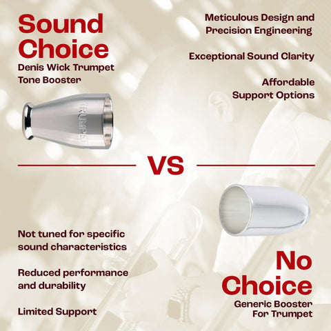 HeavyTop Trumpet Mouthpiece Booster Delivers Richer Tone, More Endurance, And Bigger, Bolder Volume For Live Shows, Stadium Gigs, And Onstage Rehearsals. silver trumpet mouthpiece booster comparison image