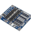 Bulletproof Build Three Pack Four Series Lithium Iron Phosphate BMS Battery Guard 30A 12.8V Power Management Board showing balancing circuit details.