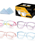 All Day Anti Fog Safety Glasses For Women And Nurses Eyewear With Blue Light And UV Blocking Eye Protection ANSI Z87.1 High Impact