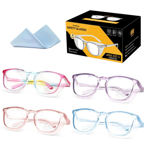 All Day Anti Fog Safety Glasses For Women And Nurses Eyewear With Blue Light And UV Blocking Eye Protection ANSI Z87.1 High Impact