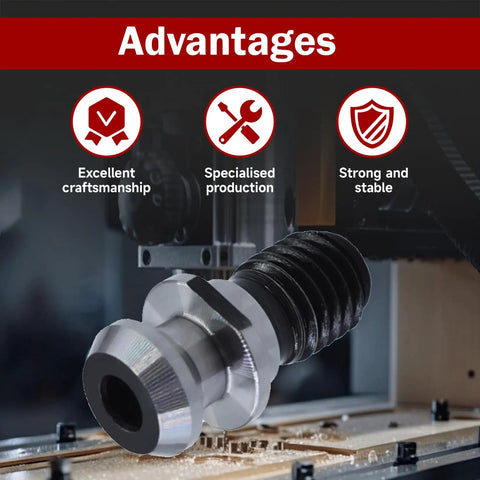 10pcs CAT40 45 Degree Coolant Pull Stud Retention Knob For Fadal HURCO Okuma CNC Mills highlights and advantages