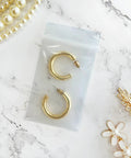 Heavy Duty 2x3 Inch 6 Mil Zipper Reclosable Bags Clear LDPE Food Storage Pack of 200 Two Packs of 100 Ideal for Small Parts Crafts Snacks and Quick Organization, clear bag with gold hoop earrings