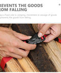 Hands fastening Beefy Outdoor Nylon Luggage Straps With Quick Release Buckle 1.5m Heavy Duty Camping Tie Down Straps.