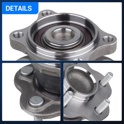 Rear Wheel Hub And Bearing Assembly With 5 Lug And ABS For Nissan Altima 2002 2006, Maxima 2004 2008, Quest 2004 2009 Close-up