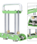 2 Station Roller Bender For 0 To 90 Degree Bends No Sweat Easy To Use Portable Manual Roof Sheet Metal Bender Heavy Duty Folding Tool For Half Inch To Five Inch Heights Works On Steel Aluminum Copper Roofing Materials