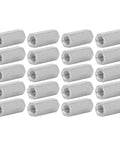 Stainless Steel Hex Coupling Nut Set, 20 Pack, M6x1 Thread, 25mm Length, Rod Connector Bolts For Studs And Machine Screws, Indoor Outdoor Use