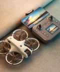Phone Free FPV RC Drone With Built In Display Screen Remote Controller For Instant Live Video No App Needed, 417 Edition shown.