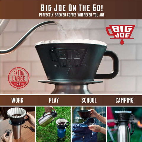 Commercial Coffee Filters For 12 Cup Drip Machines, Extra Tall Walls To Prevent Grounds Overflow, coffee brewing on the go.