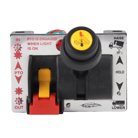 Beefed Up Dump Truck PTO Control Valve Proportional Hydraulic Valve With PTO Switch Six Holes Four Working Positions Slow Down Tipper Switch For Hydraulic System Easy Installation And Maintenance Friendly