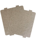 Mica Sheet 2 Pack Ultra Thick Microwave Oven Insulation, Beefed-Up Waveguide Cover Replacement, shown in packaging