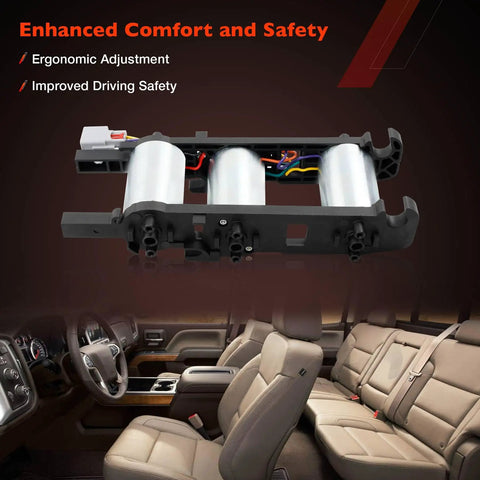 Six Or Eight Way Power Seat Motor Set Without Memory Replacement For 2007 To 2014 GM Trucks driver-passenger seats