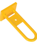 Lower Bail For 8,000-Lb Adjustable Spreader Beam, beefy heavy-duty lifting bail, steel construction with powder coat finish