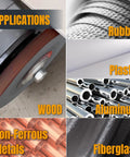 Half Inch By Eighteen Inch Aluminum Oxide Sanding Belts 20 Pack 150 Grit For Air Files And Mini Belt Sanders applications