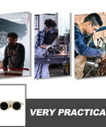 Heavy Duty Welding Goggles 5 Pack Anti Scratch Impact Resistant Safety Glasses For Grinding And Cutting Built Tough For Roughneck Jobs No Sweat Eye Comfort All Day Long in use by welders.
