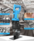 1300W Electric Hydraulic Hole Puncher For Metal And Steel Plates 110V 50Hz 10T Output Punch Tool for aluminum, steel, and copper work