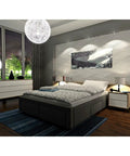 Bedroom with Wind Seamless 3D Wall Panels White Pack Of 6 Tiles For Quick Seamless Walls And Ceilings 24 Sq Ft Coverage