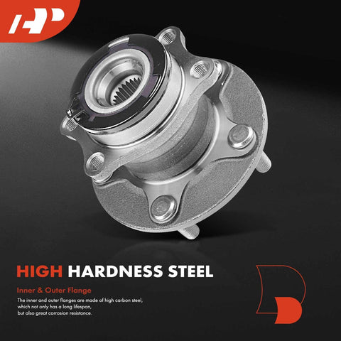 Rear Wheel Bearing Hub Assembly 5 Lug For Mitsubishi Outlander 2007 2013 AWD And Lancer 2012 2017 AWD High hardness steel
