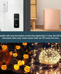 AC Power Adapter For Two AA Batteries To Run LED Lights And Decor White 1.8m Cable Wall Power Solution in use with festive lights.