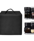 Nylon Coffee Maker Dust Cover For K-Duo Gen2 And K-Cup Gen1 Brews, Waterproof Antistatic Case Fits 72oz Carafe, dustproof black cover