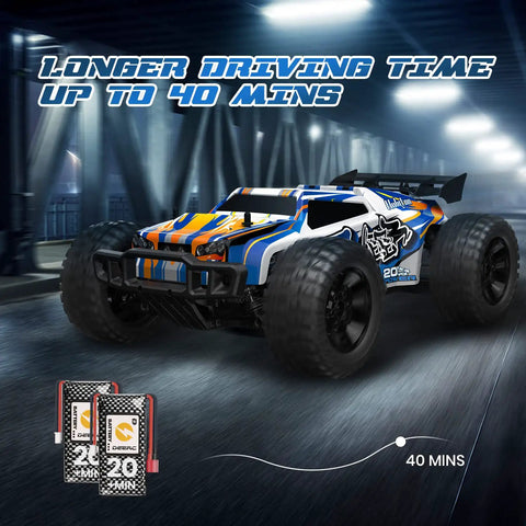 Beast 1:10 Scale High Speed RC Car With LED Shell Lights 4x4 Off Road Monster Truck For Adults And Kids Reaching Up To 48 Km/h